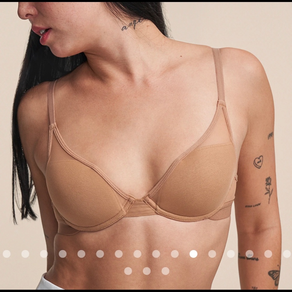 Pepper Mesh All You Bra in Tuscan 43 AA